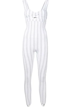 AMIR SLAMA Twist-detail sleeveless jumpsuit