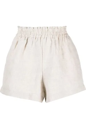 Reformation Mila linen shorts