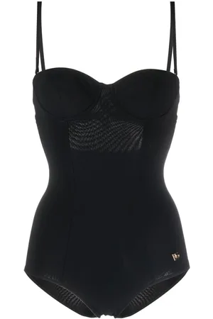 Dolce & Gabbana Logo-plaque swimsuit