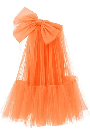 Tulleen Maggi oversize-bow tulle dress