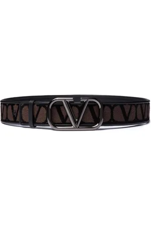 VALENTINO GARAVANI Toile Iconographe belt