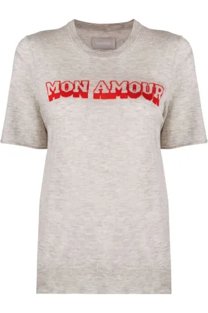 Zadig & Voltaire Mon Amour-jacquard cashmere sweater