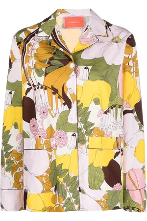 La DoubleJ Hammock floral-print cotton shirt