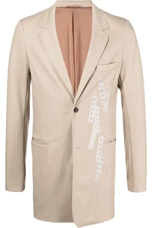 DOUBLET Tape-detail single-breasted blazer