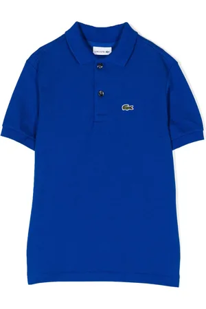 Lacoste Logo-patch cotton polo shirt