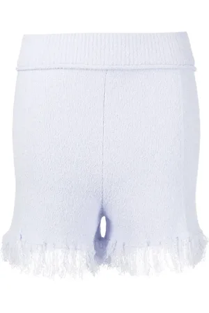 RUS Soba frayed-hem shorts