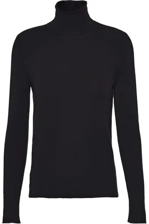 Prada Roll-neck cashmere-silk jumper