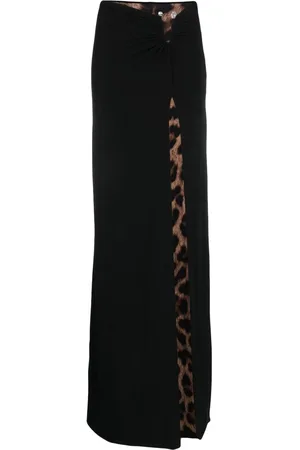 Philipp Plein Ruched maxi skirt