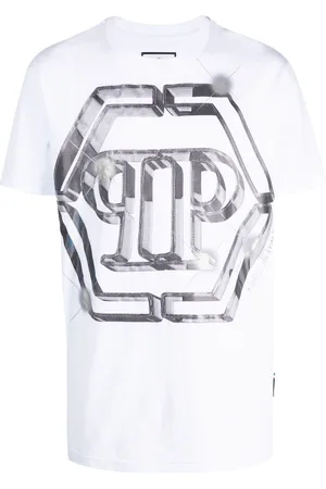 Philipp Plein Logo-print short-sleeved T-shirt