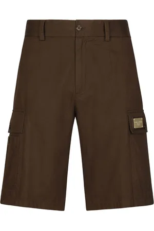 Dolce & Gabbana Logo-plaque cargo shorts