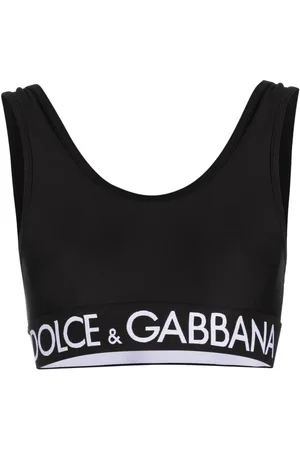 Dolce & Gabbana Logo-underband sports bra