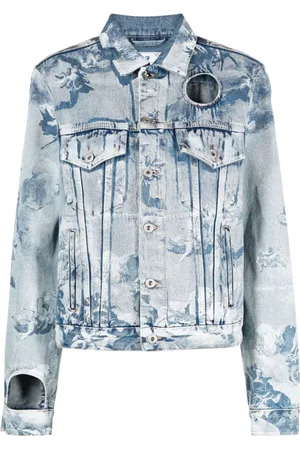 OFF-WHITE Sky Meteor denim jacket