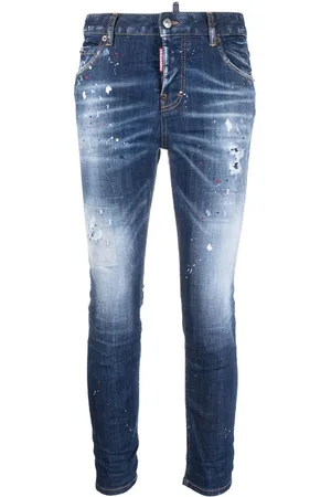 Dsquared2 Bleached skinny jeans