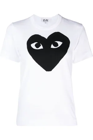 Comme des Garçons Logo-print cotton T-shirt
