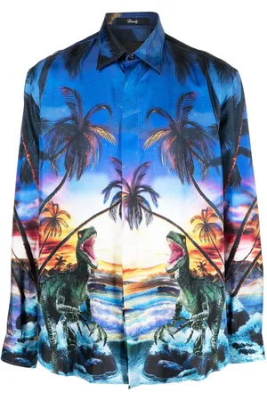 Philipp Plein Hawaii printed shirt