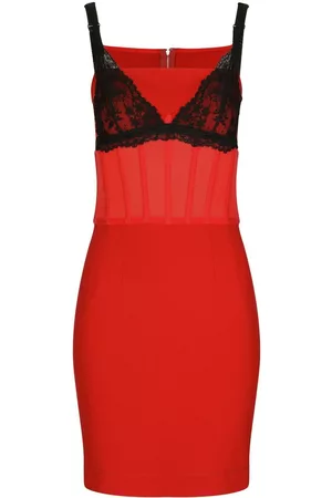Dolce & Gabbana Kobieta Sukienki koktajlowe i wieczorowe - Red