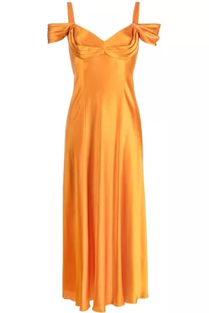 Alberta Ferretti Kobieta Sukienki koktajlowe i wieczorowe - Orange