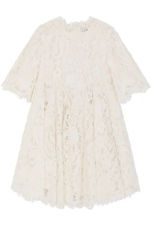 Dolce & Gabbana Cordonetto-lace midi dress