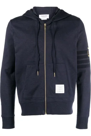 Thom Browne Anchor zip-up hoodie