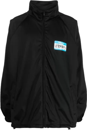 Vetements Płaszcze Przeciwdeszczowe - Black