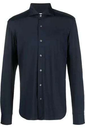 Orian Long-sleeve spread-collar shirt