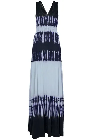 Proenza Schouler Tie-dye print midi dress