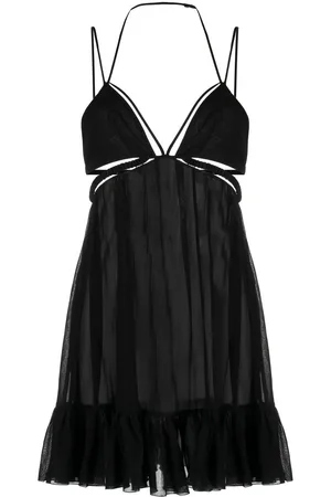 Nensi Dojaka Cut-out strappy minidress