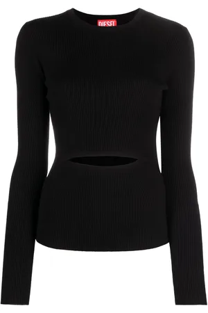 Diesel M-Peris cut-out knitted top