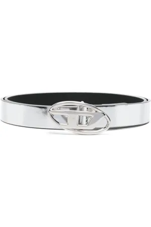 Diesel 1DR logo-buckle belt