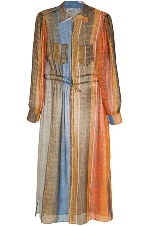 AMIR SLAMA Silk shirt dress