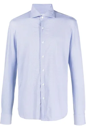 Orian Long-sleeve spread-collar shirt