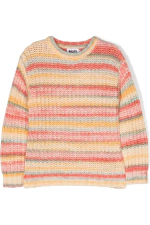 Molo Gaylen striped knitted jumper