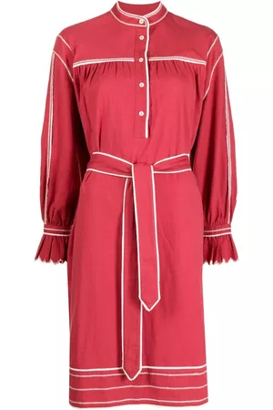 YMC Kobieta Sukienki Dzienne - Red