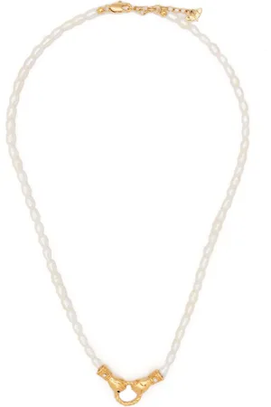 Missoma X Harris Reed In Good Hands pearl necklace