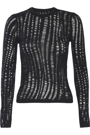 RTA Open-knit long-sleeved top