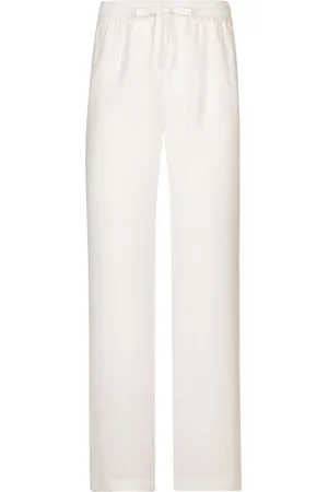 Dolce & Gabbana Drawstring-fastening waistband trousers