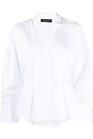 Fabiana Filippi Pleated cotton shirt
