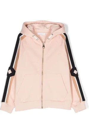 Chloé Jersey-fleece zip-up hoodie