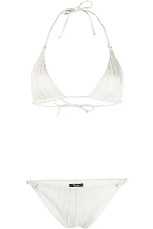 Noire Swimwear Gathered bikini set