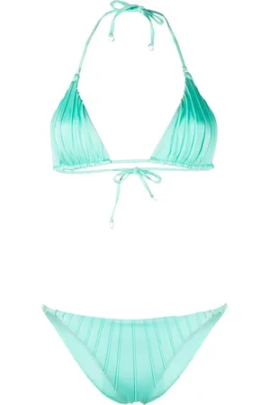 Noire Swimwear Gathered bikini set