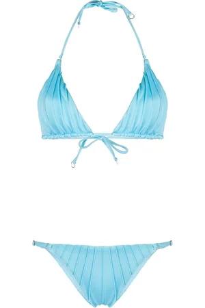 Noire Swimwear Gathered bikini set