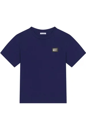 Dolce & Gabbana Logo-plaque cotton T-shirt