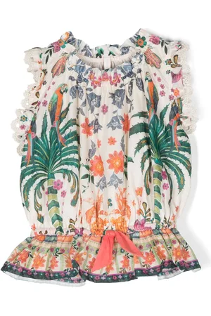 ZIMMERMANN Ginger floral-print blouse