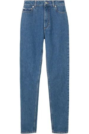 Burberry High-waisted slim-fit jeans