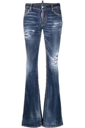 Dsquared2 Distressed flared jeans