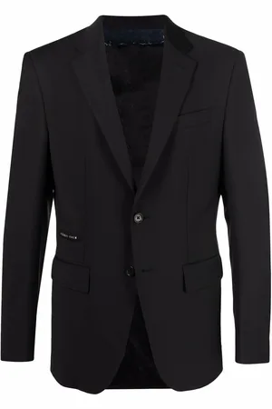 Philipp Plein Crystal skeleton Gigolò fit blazer
