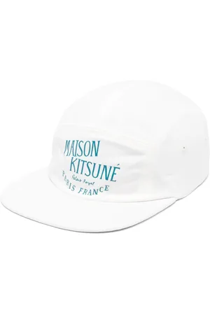 Maison Kitsuné Logo-print cotton cap