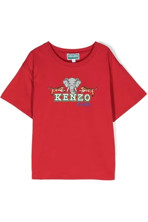 Kenzo Graphic-print organic cotton T-shirt