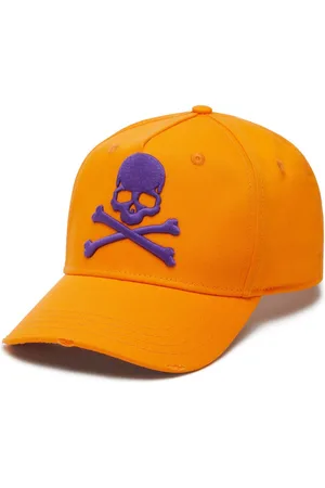 Philipp Plein Logo-embroidered cotton cap