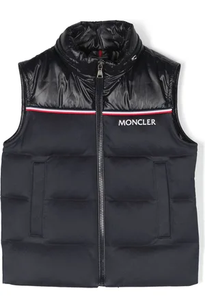 Moncler Logo patch zipped gilet
